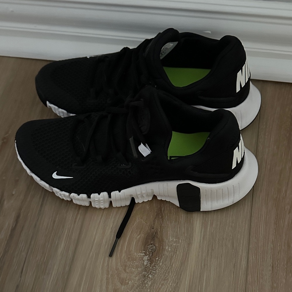 Nike Kids Black and White Athletic Sneakers